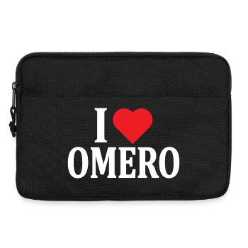 t-shirt I love Homer t-shirt gift idea - Laptop bag 13" - black - Front