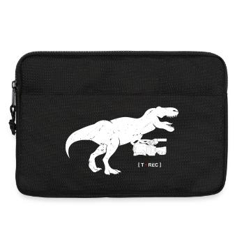 T-Rex Retro Recorder Silhouette - Sacoche pour ordinateur portable 13 pouces - noir - Devant