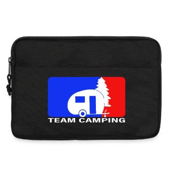 Team Camping - Laptoptasche 13" - Schwarz - Vorne