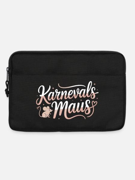 Karnevalsmaus Karneval Köln Kölner Karnevals Maus - Laptoptasche 13" - Schwarz