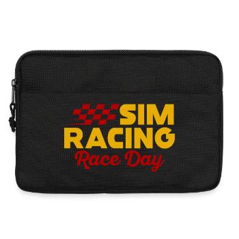 Sim Racing Race Day - Laptop bag 13" - black - Front