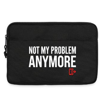 Not My Problem Anymore - Laptop bag 13" - black - Front