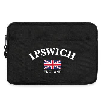 Ipswich, Angleterre - Sacoche pour ordinateur portable 13 pouces - noir - Devant