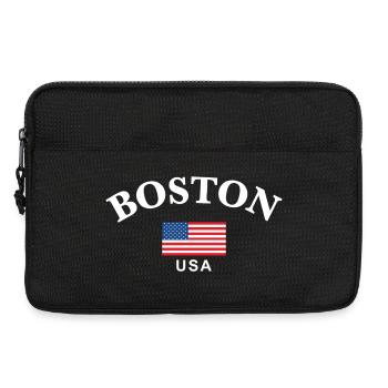 Boston, USA - Laptoptasche 13" - Schwarz - Vorne