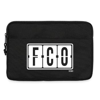 Rom FCO, City Souvenir Socken, Tasse, Mütze, Cap - Laptoptasche 13" - Schwarz - Vorne