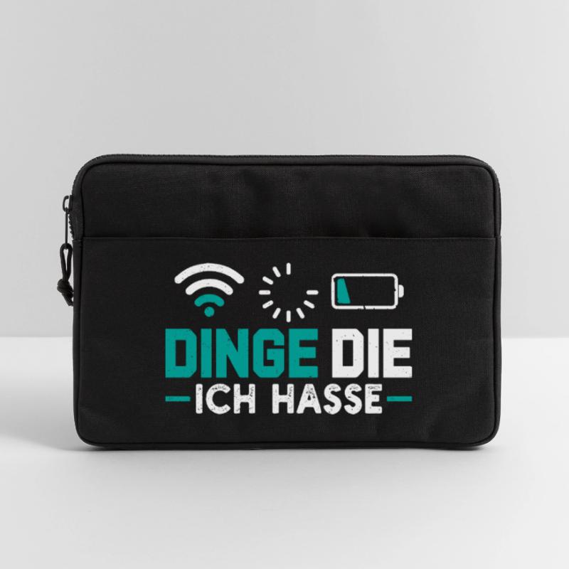 Nerd Computer THINGS I HATE FUNNY Laptop bag 13"