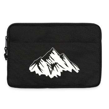berge - Laptoptasche 13" - Schwarz - Vorne