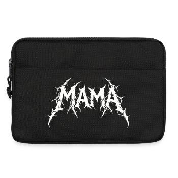 Mama Metal Rock Musik Hardcore Mutter Design - Laptoptasche 13" - Schwarz - Vorne