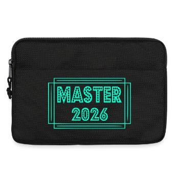 Diplôme 2026 Master - Sacoche pour ordinateur portable 13 pouces - noir - Devant