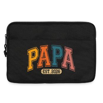 Papa 2026 - Laptoptasche 13" - Schwarz - Vorne