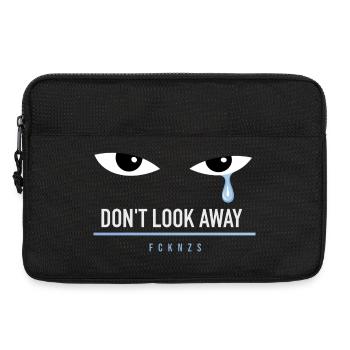 The Blue Tear – FCKNZS - Laptoptasche 13" - Schwarz - Vorne