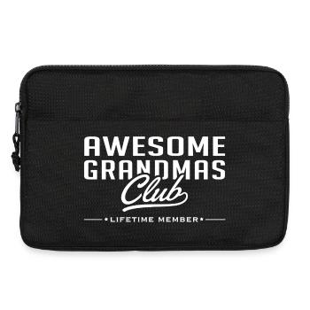 Le meilleur club des grand-mères - Sacoche pour ordinateur portable 13 pouces - noir - Devant