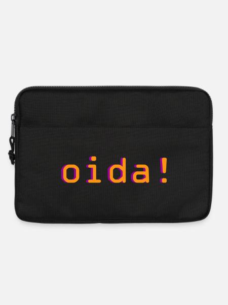 oida! - Laptoptasche 13" - Schwarz