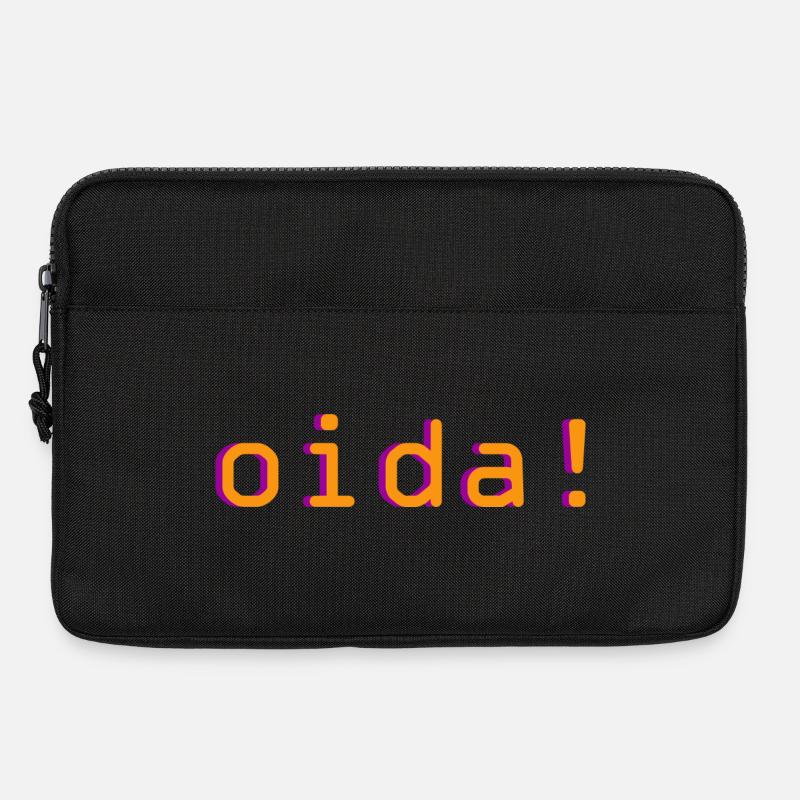 oida! - Laptoptasche 13" - Schwarz