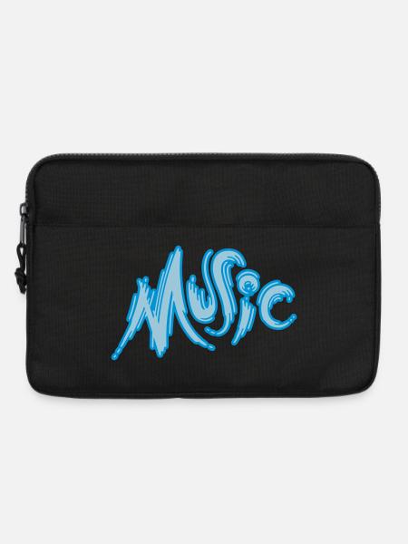 Music - Laptoptasche 13" - Schwarz