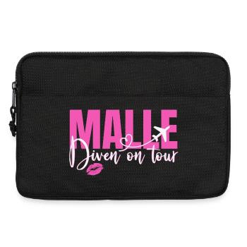 Mallorca Sprüche Malle Diven On Tour Urlaub Party - Laptoptasche 13" - Schwarz - Vorne