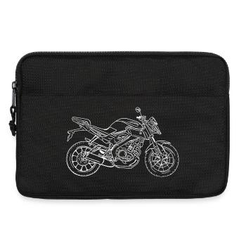 Super moto MT 125 - Sacoche pour ordinateur portable 13 pouces - noir - Devant