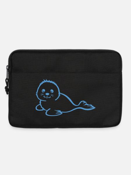 robbie blau - Laptoptasche 13" - Schwarz