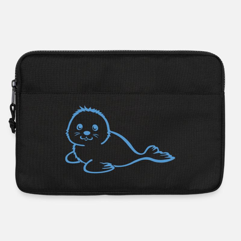 robbie blau - Laptoptasche 13" - Schwarz