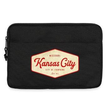 Kansas City USA - Laptop bag 13" - black - Front