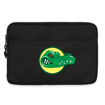 Tête de crocodile - Sacoche pour ordinateur portable 13 pouces - noir - Devant