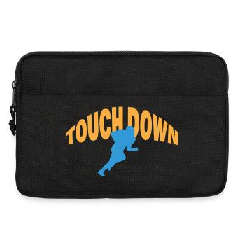 TOUCH DOWN - Laptoptasche 13" - Schwarz - Vorne
