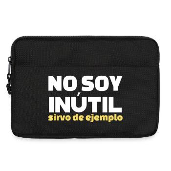 No Soy Inutil Servo de Ejemplo - Sacoche pour ordinateur portable 13 pouces - noir - Devant