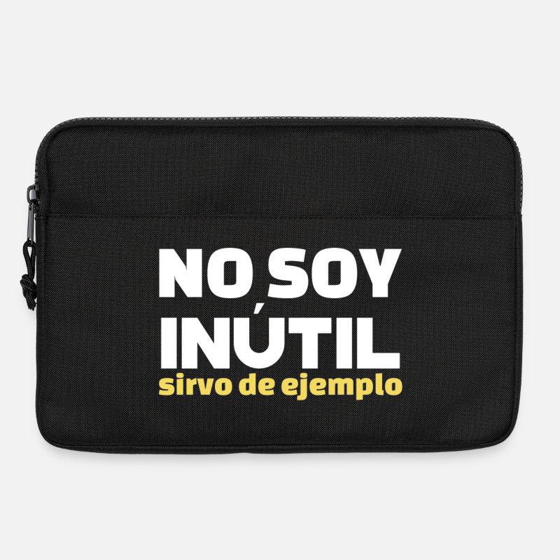 No Soy Inutil Servo de Ejemplo - Laptoptasche 13" - Schwarz