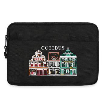 Cottbus Altmarkt, tout simplement magnifique ! Brandebourg - Sacoche pour ordinateur portable 13 pouces - noir - Devant