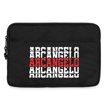 Archangel T-Shirt T-Shirt Cadeau Texte Empilé - Sacoche pour ordinateur portable 13 pouces - noir - Devant