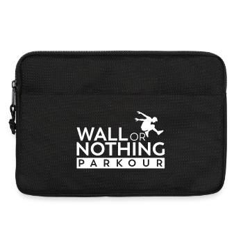 Parkour Wall ou Rien de blanc - Sacoche pour ordinateur portable 13 pouces - noir - Devant