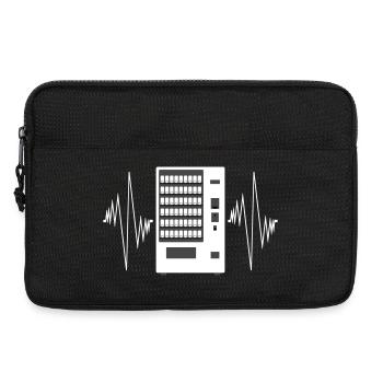 Snackautomat Tastatur Puls - Laptoptasche 13" - Schwarz - Vorne