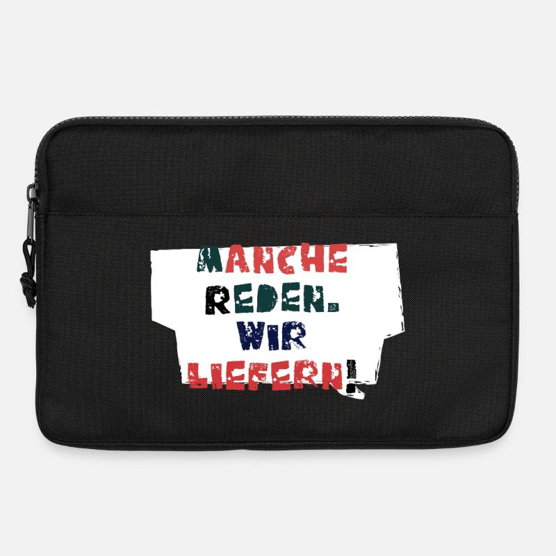 Reden & Handeln!  - Laptoptasche 13" - Schwarz