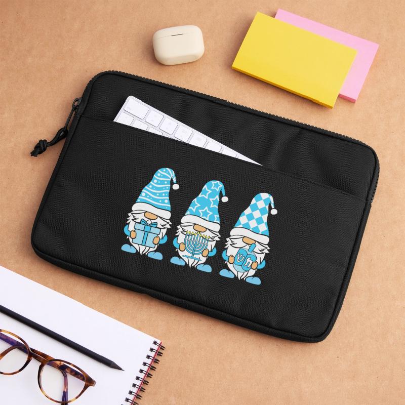 Hanoukka Hanoukka Hanoukka Chai Sacoche pour ordinateur portable 13 pouces
