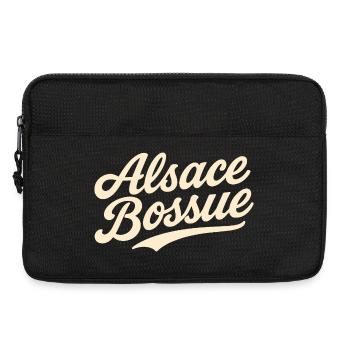 Alsace Bossue lettering - Laptop bag 13" - black - Front
