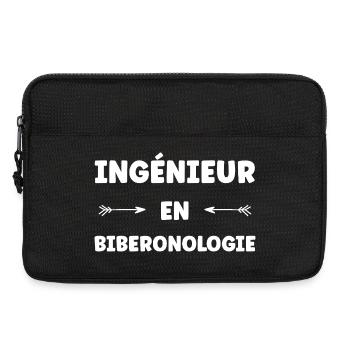 Ingenieur in der Flaschenpflege - Laptoptasche 13" - Schwarz - Vorne