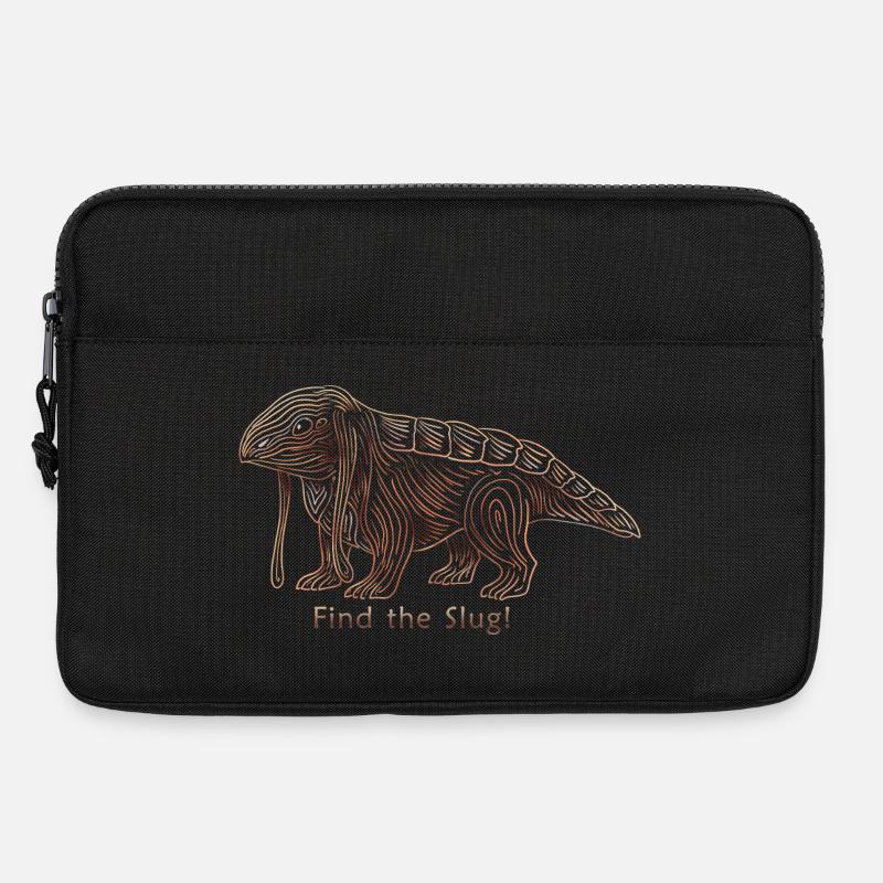 Satisfactory - „Find the Slug!“ - Laptoptasche 13" - Schwarz
