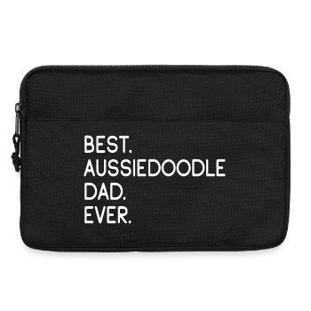 Aussiedoodle Aussie-Poo AussiePoo Hund Besitzer - Laptoptasche 13" - Schwarz - Vorne