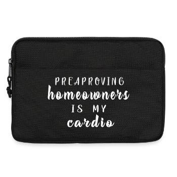Hypothekendarlehensbeauftragter - Laptoptasche 13" - Schwarz - Vorne