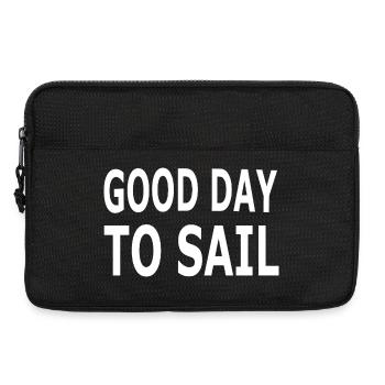 Segeln - Laptoptasche 13" - Schwarz - Vorne