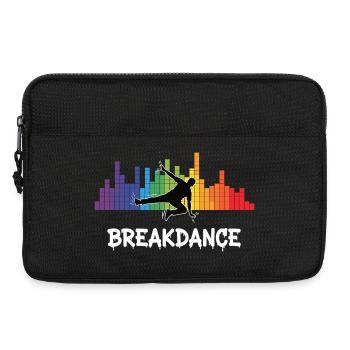 Breakdance Streetstyle Hip Hop DJ Dance - Sacoche pour ordinateur portable 13 pouces - noir - Devant