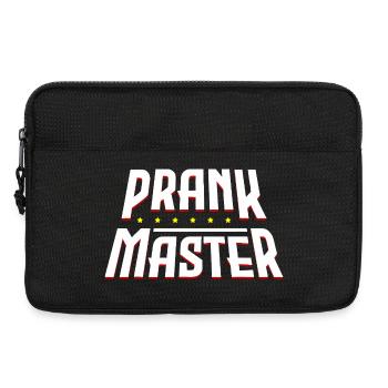 Prank Master Bold Retro Logo - Laptoptasche 13" - Schwarz - Vorne