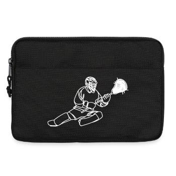 gardien de but de crosse - Sacoche pour ordinateur portable 13 pouces - noir - Devant
