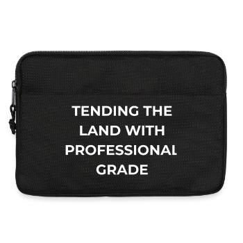 Culture de noyers de qualité professionnelle - Sacoche pour ordinateur portable 13 pouces - noir - Devant