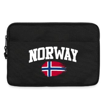 Norway Vacation Norge Fjords Travel Scandinavian - Laptop bag 13" - black - Front