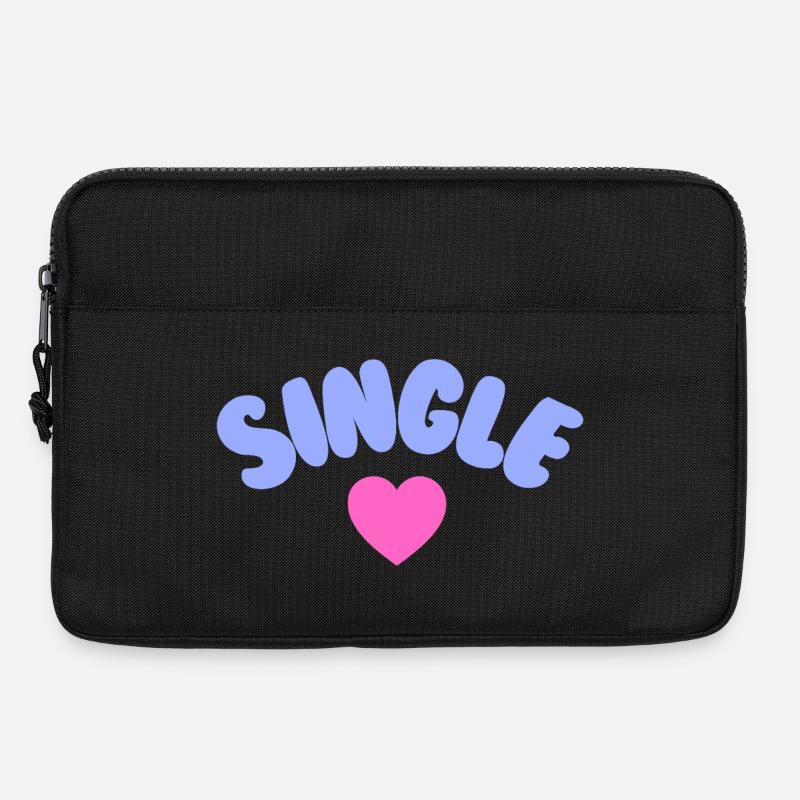 Single Selflove  - Laptoptasche 13" - Schwarz