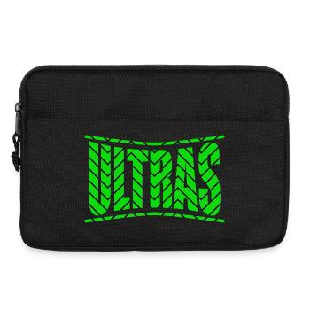 ultras football fans t-shirt design gift idea - Laptop bag 13" - black - Front