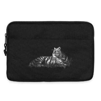 Tiger - Laptoptasche 13" - Schwarz - Vorne