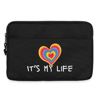 It's My Life - LGBT - Laptoptasche 13" - Schwarz - Vorne