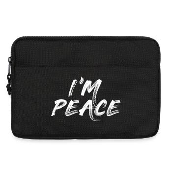 I Come In Peace - I'm Peace Couple's Matching - Laptop bag 13" - black - Front
